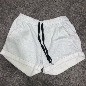 grey PINK shorts